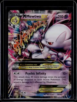Pokemon 2015 BREAKthrough Pokemon M Mewtwo EX Mega - Image 1