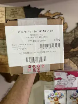 Pokemon TCG SV10 Destined Rivals Booster Box Case SEALED (SHIPS DOUBLE BOXED!) - Image 1