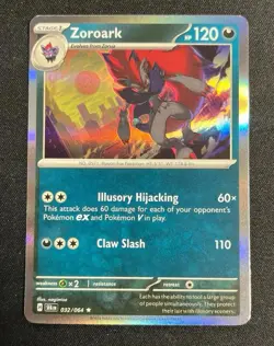 Zoroark 032/064 Holo Shrouded Fable Pokemon TCG - Image 1