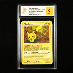 TQG 9 MINT 2007 Pokemon ENG Pikachu DPBP#026 94/123 C - Image 1