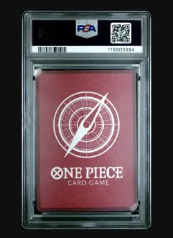 PSA 10 One Piece CCG Trafalgar Law Royal Blood Foil OP10-022 Alt Art Leader - Image 2