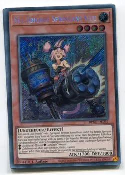 Yu-Gi-Oh! Sta Brigade Springans Kitt Secret Rare BPRO-DE025 - Image 1