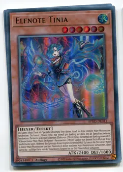 Yu-Gi-Oh! Elfnote Tinia Ultra Rare BPRO-DE011 - Image 1