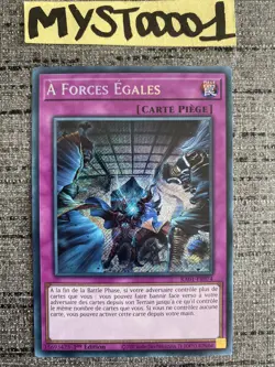 Carte Yu-gi-oh A Forces Egales RAP1-FR074 SECRETE RARE VF - Image 1