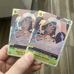 X2 One Piece Card Game TCG Jewelry Bonney OP13-108 SR M/NM Condition - Image 1