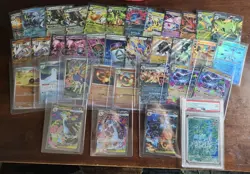 Pokemon Lot X35 EX IR PSA Mega Charizard X EX Full Art/Promo/SIR - Image 1