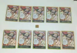Set of 10 Gold DON !! Card OP13 Gol D. Roger Carrying on His Will ONE PIECE JP - Image 1