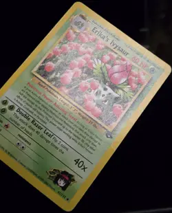 Pokemon TCG - ERIKA'S IVYSAUR - 41/132 - UNLIMITED - GYM CHALLENGE (2000) - MP - Image 2