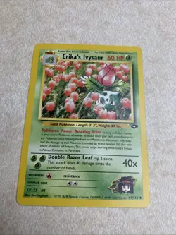 Pokemon TCG Erika's Ivysaur Gym Challenge 41/132 Vintage Unlimited - Image 2
