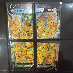 Pikachu V-Union SWSH141 SWSH: Sword & Shield Promo Cards Holo (All 4 cards) - Image 1
