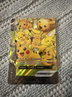 Pikachu V-Union SWSH141 SWSH: Sword & Shield Promo Cards Holo - Image 1