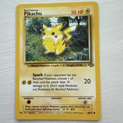 Pokemon TCG Pikachu Jungle 60/64 Regular Unlimited Common Red Cheeks NM - Image 1