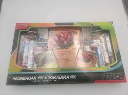 Pokemon Trading Card Game Incineroar ex and Torterra ex Special Collection Box - Image 1
