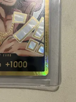 Don Card Set 10Pieces Gol.D.Roger Gold Frame OP13 Carrying On His Will One Piece - Image 4