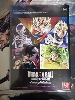 Bandai Fest 2024 Dragon Ball Fusion World Premium Leader Card Collection SEALED - Image 1