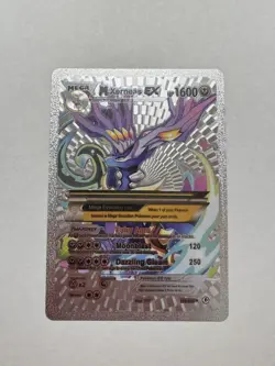M Xerneas EX Silver Foil Fan Art Display Card HP1600 Ultra Rare NM/M - Image 1