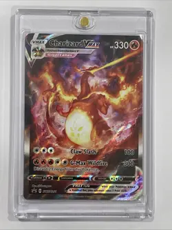 Pokemon TCG Charizard VMAX SWSH261 Black Star Promos Holo Card NM Condition - Image 3
