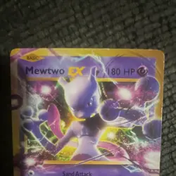 Pokemon TCG Mewtwo EX 52/108 Holo Basic Psychic 180 HP Card 2016 English - Image 2