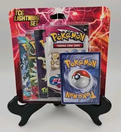 Pokemon TCG Lightning Set Pack with Bonus Card New/Sealed - Image 1