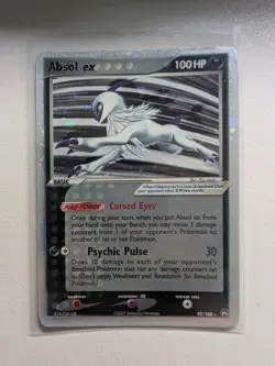 Absol ex 92/108 Power Keepers Holo Rare Pokemon Card Vintage TCG 2007 - Image 1
