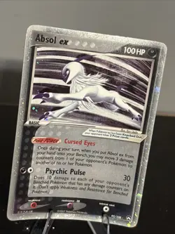 2 Absol EX 92/108 Holo Swirl Power Keepers Ultra Rare LP Pokemon Cards - Image 3