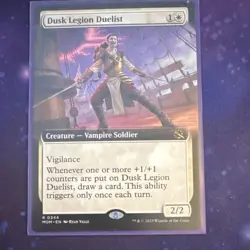 Magic: The Gathering Dusk Legion Duelist 0344 Rare Borderless - Image 1