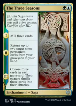 MTG Kaldheim U The Three Seasons #231 x4 4x PLAYSET - Image 1