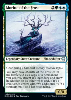 MTG Kaldheim U Moritte of the Frost #223 x4 4x PLAYSET - Image 1