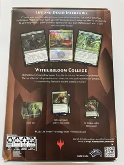 MTG Witherbloom Witchcraft Commander Deck C21 - Image 2