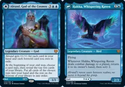 MTG Kaldheim M Alrund God of Cosmos Hakka Whispering Raven #040 - Image 1