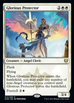 MTG Kaldheim R Glorious Protector #012 - Image 1