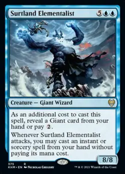 MTG Kaldheim R Surtland Elementalist #375 - Image 1