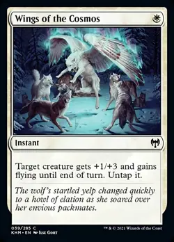 MTG Kaldheim C Wings of the Cosmos #039 x4 4x PLAYSET - Image 1