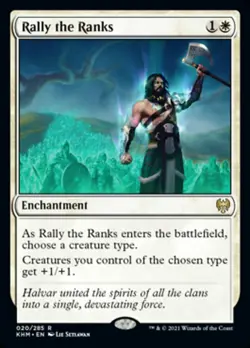 MTG Kaldheim R Rally the Ranks #020 - Image 1