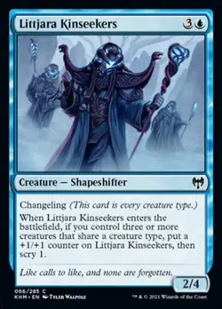 MTG Kaldheim C Littjara Kinseekers #066 x4 4x PLAYSET - Image 1