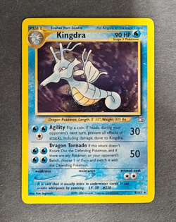 Pokemon TCG - Kingdra 8/111 Neo Genesis Holo Rare Near Mint - Image 1