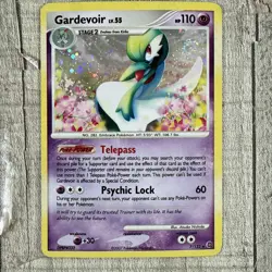 Gardevoir 7/132 Pokemon TCG Secret Wonders Holo Rare Moderetly Played - Image 2