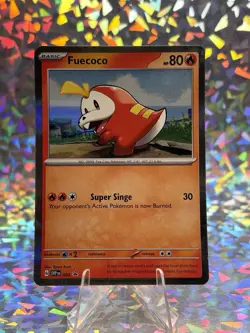 Pokemon Fuecoco 002 Holo Promo SV Black Star Promo Scarlet & Violet NM - Image 1