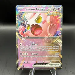 Scream Tail ex 094/167 SV06: Twilight Masquerade Double Rare Holo Pokemon NM - Image 2