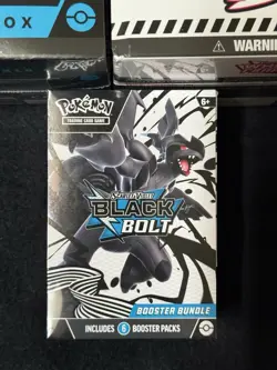 Pokemon TCG Black Bolt White Flare ETB/Black Bolt Booster Bundle Factory Sealed - Image 3