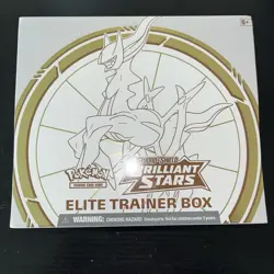Pokemon TCG Sword & Shield: Brilliant Stars Elite Trainer Box ETB Factory Sealed 820650850127 - Image 1