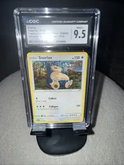 Pokemon TCG - CGC 9.5 MINT SNORLAX (US) 016/034 Classic Holo 2023 - Image 1