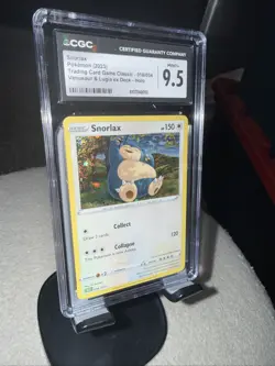 Pokemon TCG - CGC 9.5 MINT SNORLAX (US) 016/034 Classic Holo 2023 - Image 3
