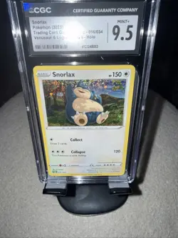 Pokemon TCG - CGC 9.5 MINT SNORLAX (US) 016/034 Classic Holo 2023 - Image 5
