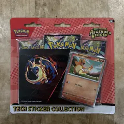 Pokemon Ascended Heroes Tech Sticker Collection Charmander - New, Sealed - Image 1