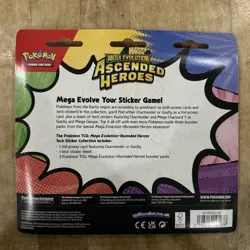 Pokemon Ascended Heroes Tech Sticker Collection Charmander - New, Sealed - Image 2