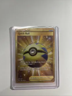 Pokemon Quick Ball Secret Rare # 216/202 - SWSH01: Sword & Shield Base Set - Image 1