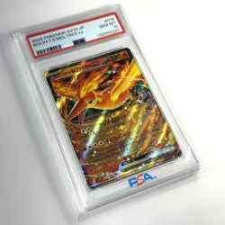 2025 POKEMON JPN SV10-GLORY OF TEAM ROCKET #015 TEAM ROCKET'S MOLTRES EX PSA 10 - Image 4