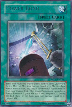 1X NM Power Bond - DP04-EN020 - Rare Unlimited Edition yugioh - Image 1