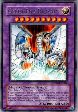Cyber End Dragon - DP04-EN012 - Rare - Unlimited Edition LP YuGiOh! Duelist Pac - Image 1